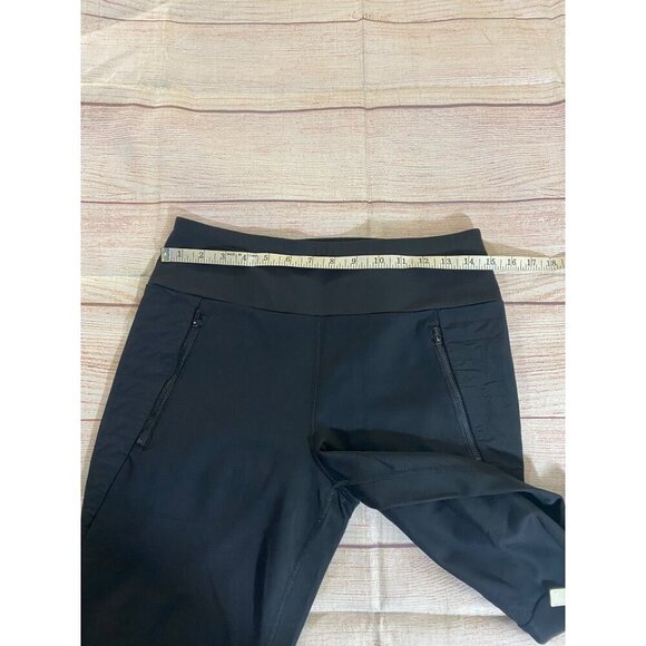 Athleta Women's Black Boot Cut Athleisure Casual Pants - Medium - Picture 8 of 13